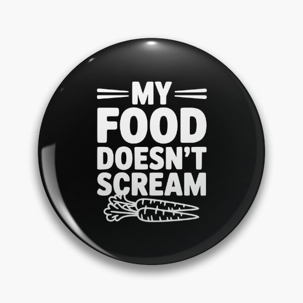 Item preview, My Food Doesn't Scream designed and sold by Frank Ring.