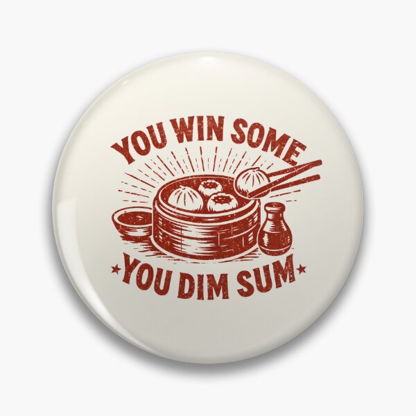 Item preview, You Win Some You Dim Sum designed and sold by DemureArtsy.