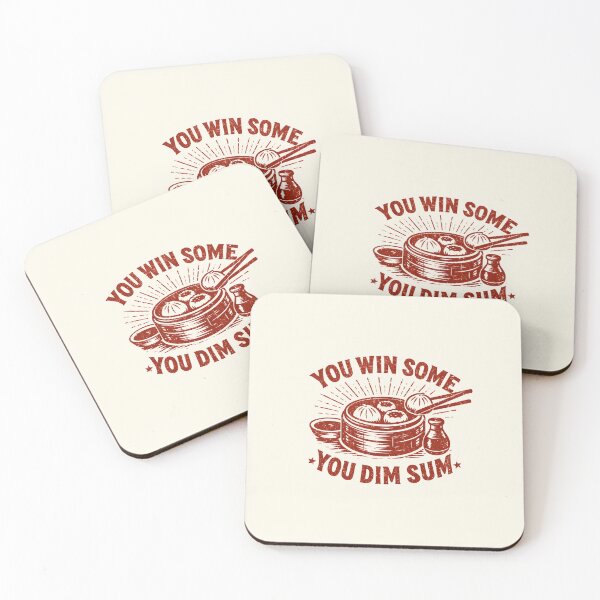 Item preview, You Win Some You Dim Sum designed and sold by DemureArtsy.