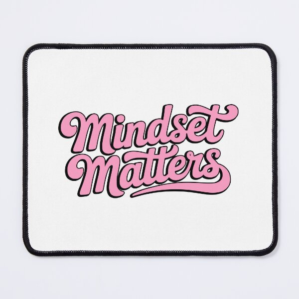 Item preview, Mindset Matters! Motivational Gym Health Quote designed and sold by PMCreative.