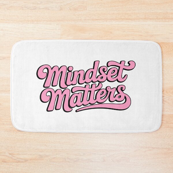 Item preview, Mindset Matters! Motivational Gym Health Quote designed and sold by PMCreative.
