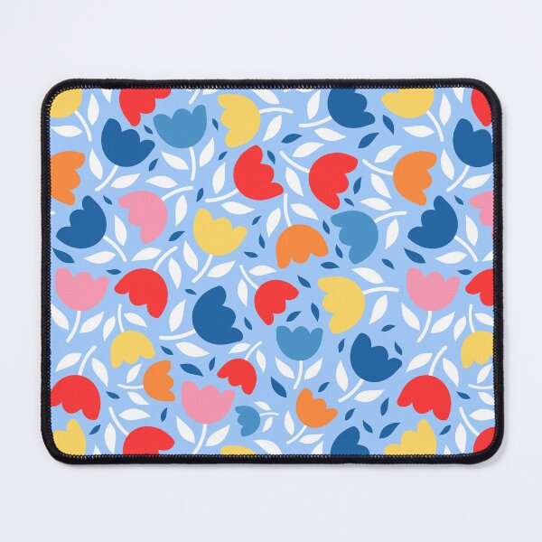 Item preview, Bold retro scandi tulip florals mid century designed and sold by Nicola-Rowe.