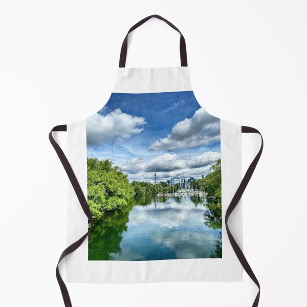 Item preview, Reflection of the CN Tower at the Toronto Islands designed and sold by ClarissaFlora.
