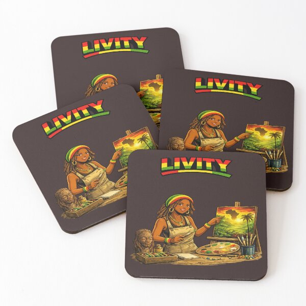Item preview, Livity - Rasta Artist Design designed and sold by Inspirational Jamaican.