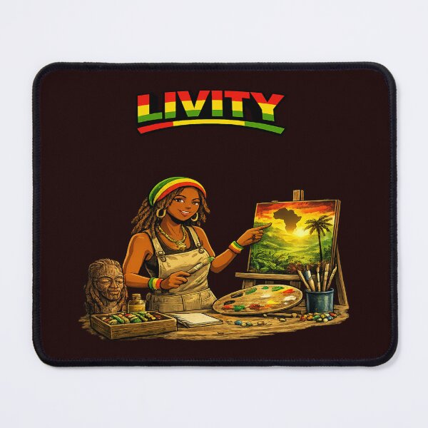 Item preview, Livity - Rasta Artist Design designed and sold by Inspirational Jamaican.