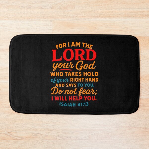 Item preview, Isaiah 41:13 I Am The Lord Your God designed and sold by plushism.
