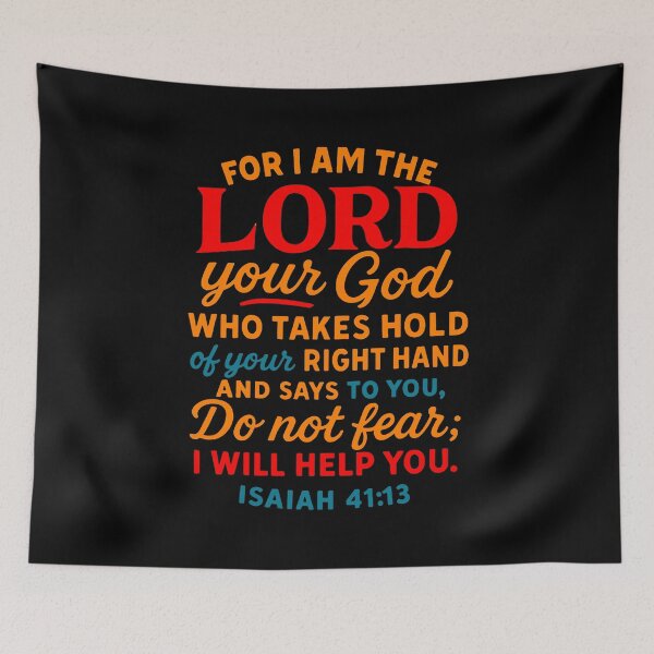 Item preview, Isaiah 41:13 I Am The Lord Your God designed and sold by plushism.