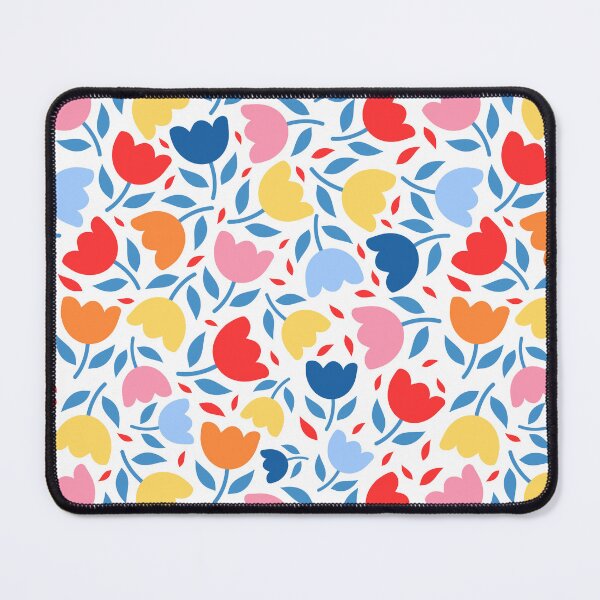 Item preview, Bold retro scandi tulip florals mid century designed and sold by Nicola-Rowe.