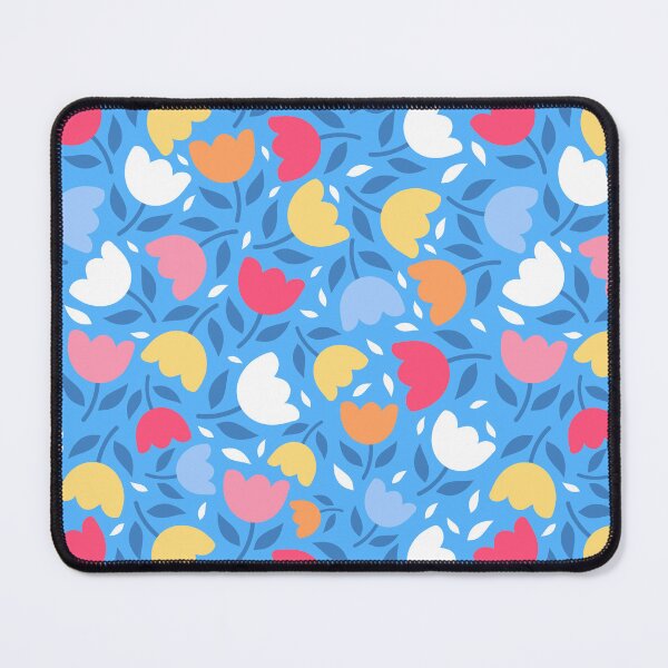 Item preview, Bold retro scandi tulip florals mid century designed and sold by Nicola-Rowe.