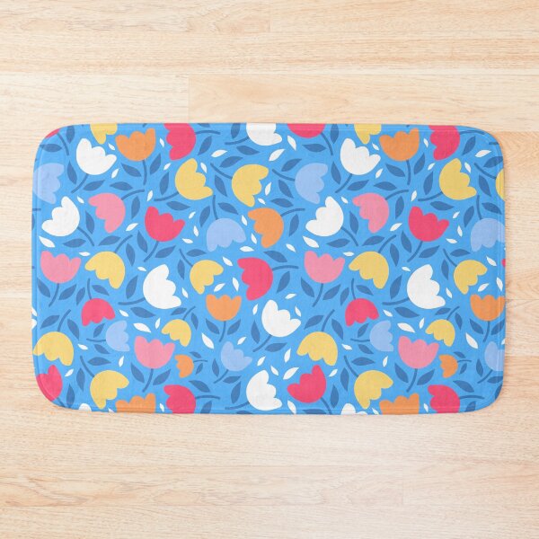 Item preview, Bold retro scandi tulip florals mid century designed and sold by Nicola-Rowe.