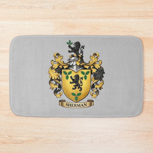 Item preview, The Sherman Family Coat of Arms designed and sold by BagTown Clans.