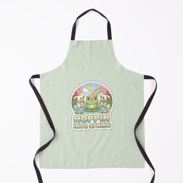 Item preview, Easter Frog Sticker – Hoppin Into Spring Cute Pastel Frog Gift designed and sold by Nuist25.
