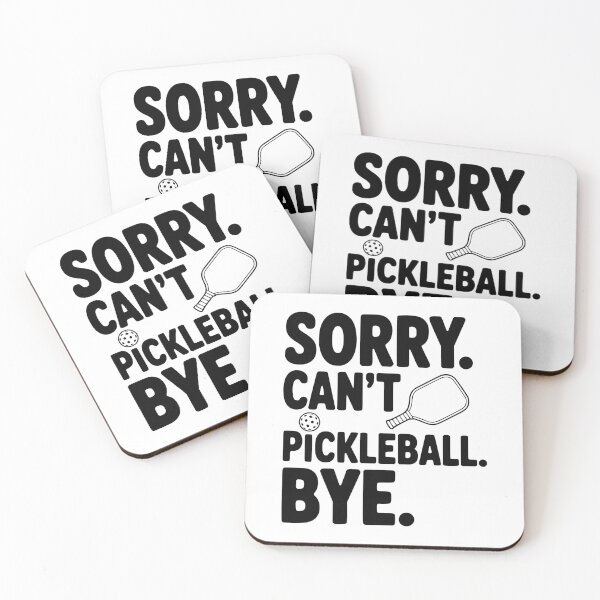 Item preview, Sorry. Can't. Pickleball. Bye. designed and sold by Frank Ring.