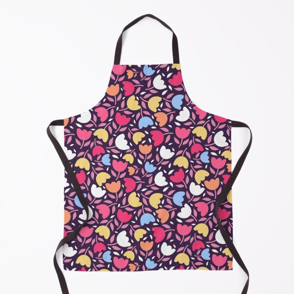 Item preview, Bold retro scandi tulip florals mid century designed and sold by Nicola-Rowe.