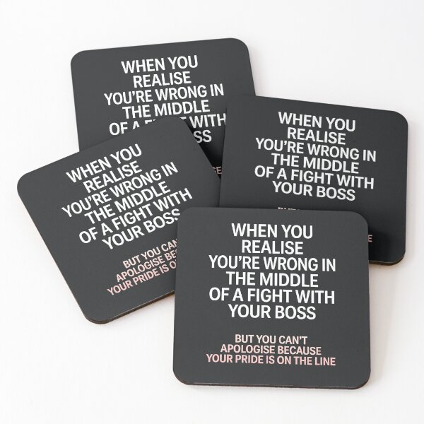 Item preview, Workplace Humor – Relatable Boss Argument Funny Quote designed and sold by Taans-Creation.