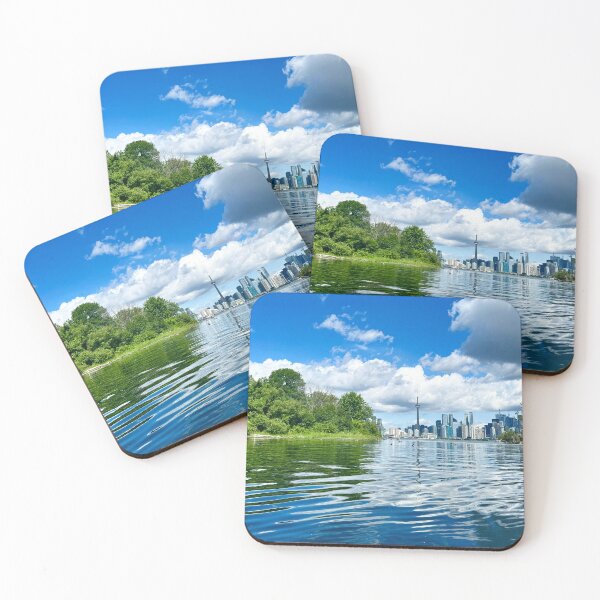 Item preview, Lake Ontario and the CN Tower at Toronto Islands designed and sold by ClarissaFlora.