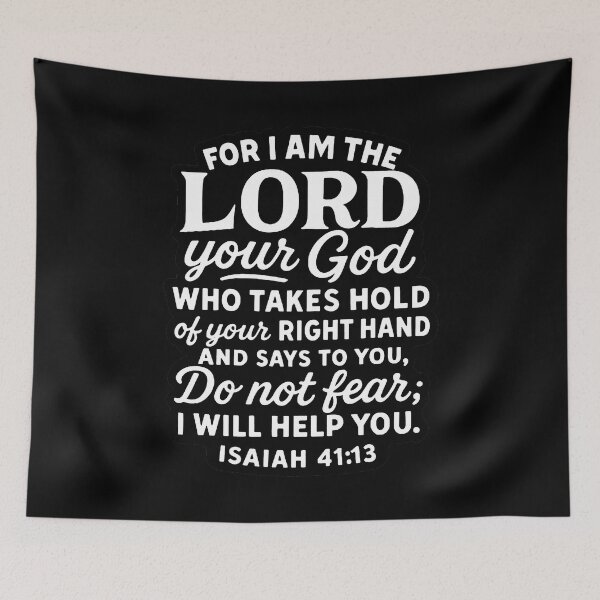 Item preview, Isaiah 41:13 I Am The Lord Your God designed and sold by plushism.