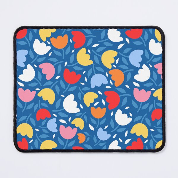 Item preview, Bold retro scandi tulip florals mid century designed and sold by Nicola-Rowe.