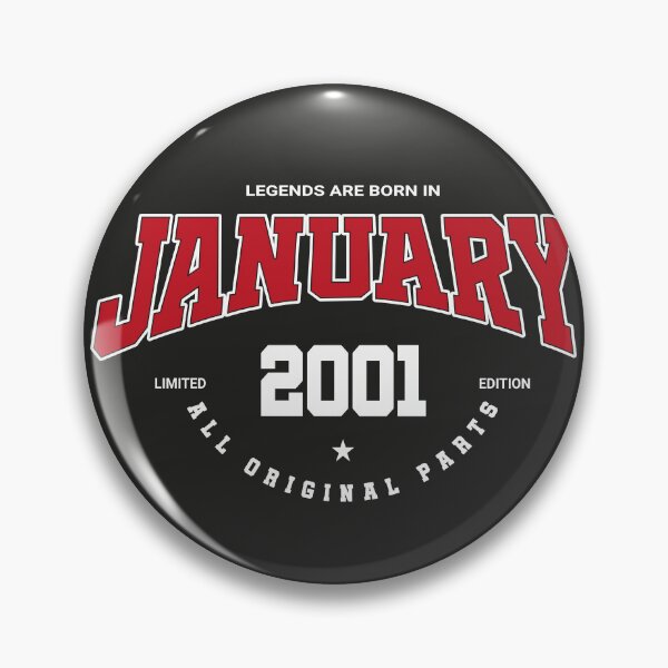 Item preview, January legends 2001 designed and sold by HB Shirts.