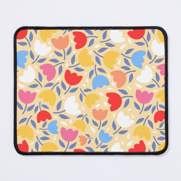 Item preview, Bold retro scandi tulip florals mid century designed and sold by Nicola-Rowe.