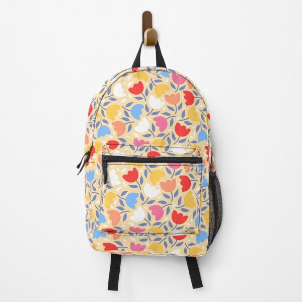 Item preview, Bold retro scandi tulip florals mid century designed and sold by Nicola-Rowe.