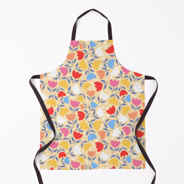 Item preview, Bold retro scandi tulip florals mid century designed and sold by Nicola-Rowe.