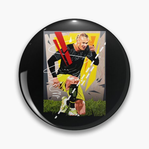 Item preview, Erling Haaland in Black designed and sold by Latrell Jennings.