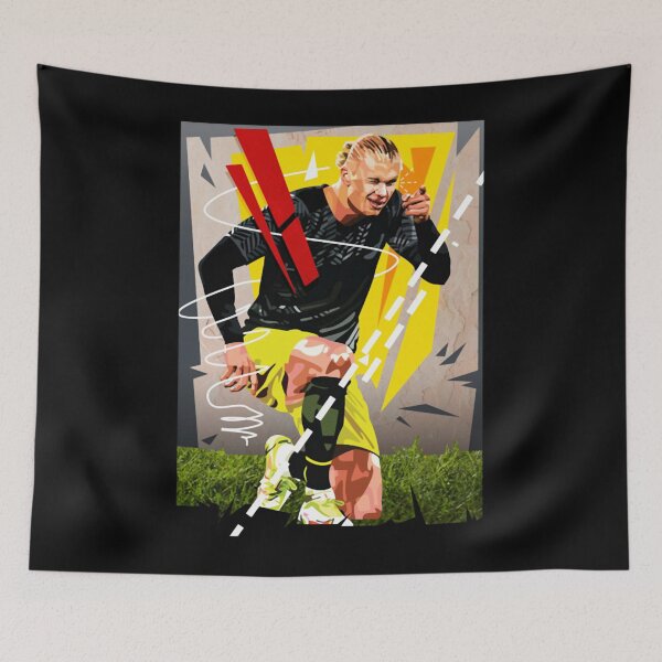 Item preview, Erling Haaland in Black designed and sold by Latrell Jennings.