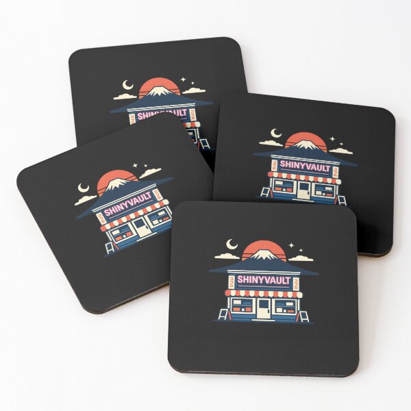 Item preview, ShinyVault TCG Store – Retro Japanese Street Shop Illustration designed and sold by Shinyvault.
