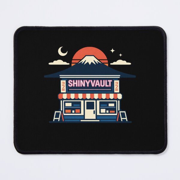 Item preview, ShinyVault TCG Store – Retro Japanese Street Shop Illustration designed and sold by Shinyvault.