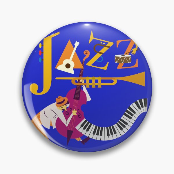 Aperçu de l'œuvre Le Blue Note - Graphique vintage du club de jazz créée et vendue par Mini Pixel Perfect Co..