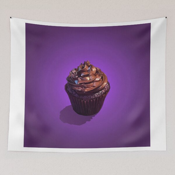 Item preview, Rich Chocolate Frosted Cupcake Delight designed and sold by Christian Weiss.