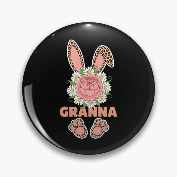 Item preview, Floral Leopard Granna Bunny Happy Easter Spring designed and sold by OlakunleOloroz.