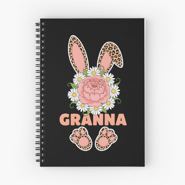 Item preview, Floral Leopard Granna Bunny Happy Easter Spring designed and sold by OlakunleOloroz.