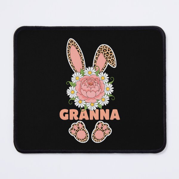 Item preview, Floral Leopard Granna Bunny Happy Easter Spring designed and sold by OlakunleOloroz.