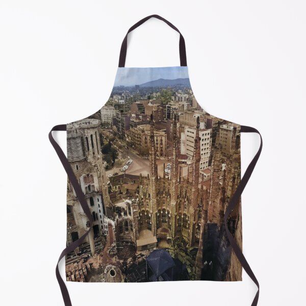 Item preview, Colorized Sagrada Familia Barcelona Spain designed and sold by JerryFrank.