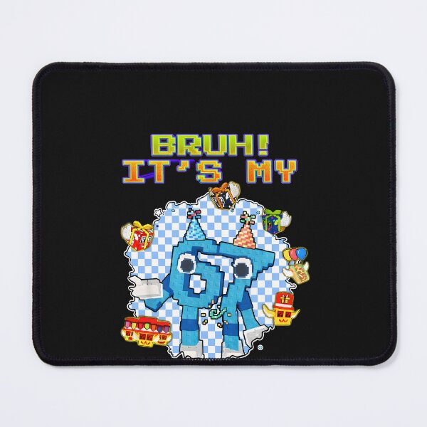 Item preview, Funny Bruh Its My Birthday Six Seven 67 Pixel Birthday Boys Gift For Boy Kids designed and sold by ArmyAbodo.