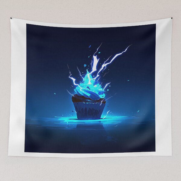 Item preview, Electric Lightning Cupcake Energy Burst designed and sold by Christian Weiss.