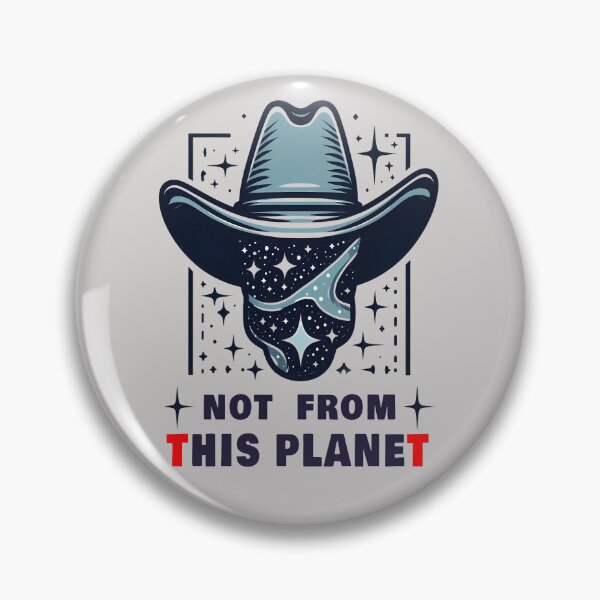 Item preview, Not From This Planet – Cosmic Cowboy  designed and sold by Art-Arcade6.
