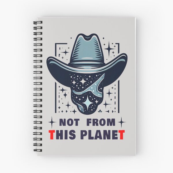 Item preview, Not From This Planet – Cosmic Cowboy  designed and sold by Art-Arcade6.