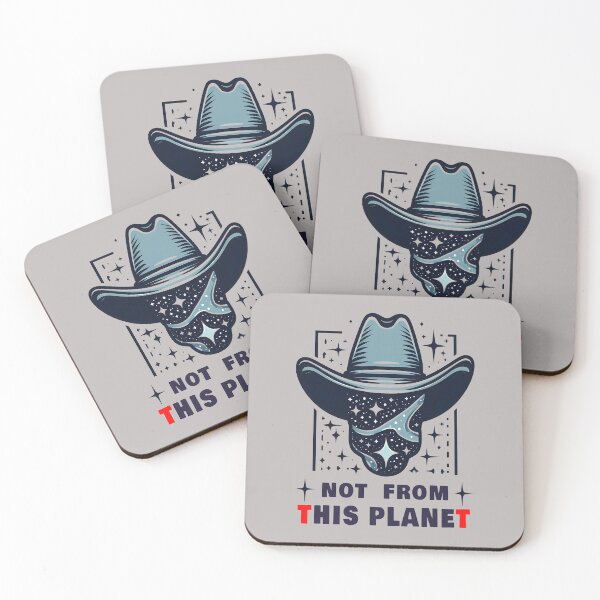 Item preview, Not From This Planet – Cosmic Cowboy  designed and sold by Art-Arcade6.