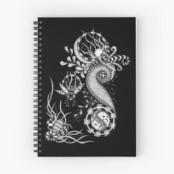 Item preview, Floral Tangle Drawing designed and sold by HA-Design-Kunst.