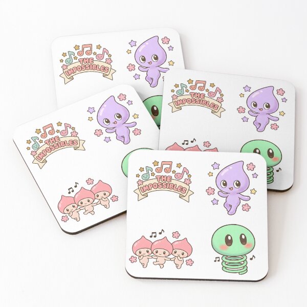 Item preview, The Impossibles Retro Kawaii Heroes - 80s Japanese Fancy Style designed and sold by elglotonmusical.
