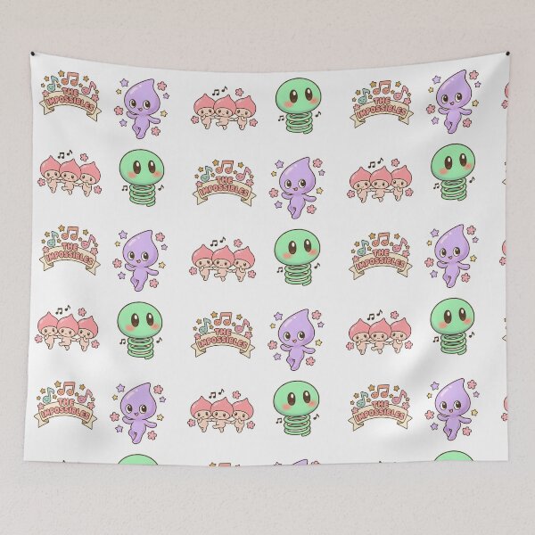 Item preview, The Impossibles Retro Kawaii Heroes - 80s Japanese Fancy Style designed and sold by elglotonmusical.