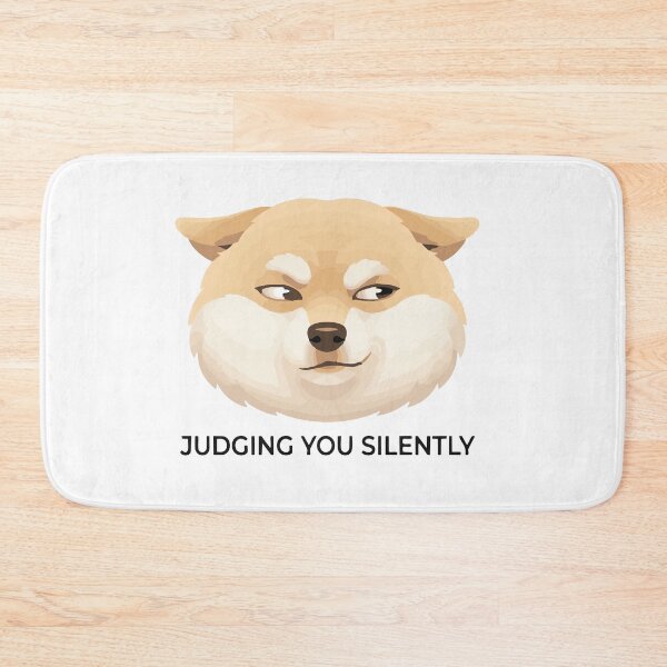 Item preview, Judging You Silently Funny Shiba Inu designed and sold by Petzzz.