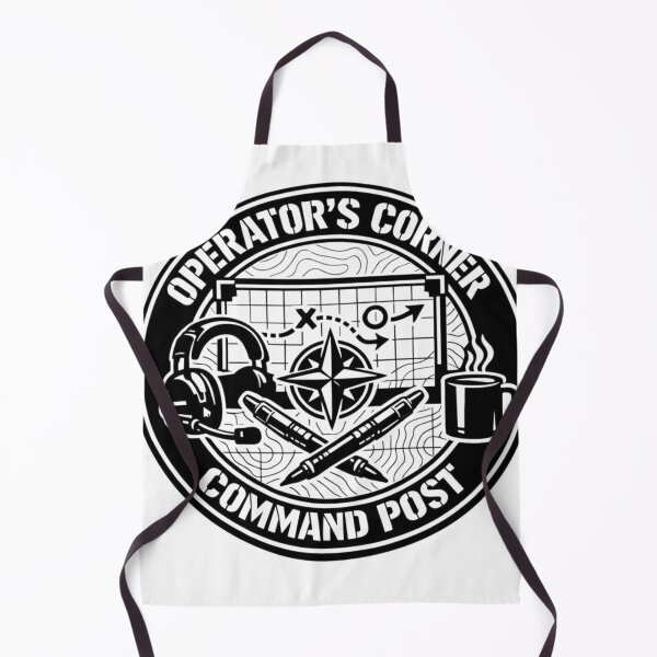 Item preview, Operator's Corner Command Post Tactical Badge designed and sold by GeoWhimsy Studio.