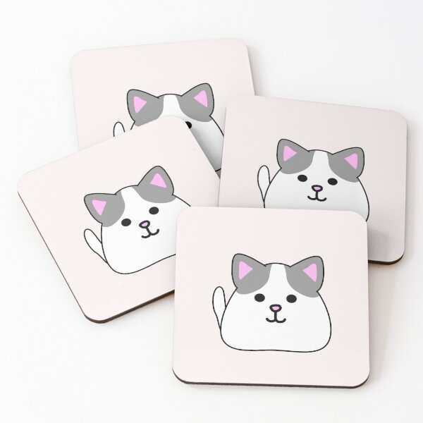 Item preview,  Little Stray Cats: White and Gray designed and sold by B25-Designs.