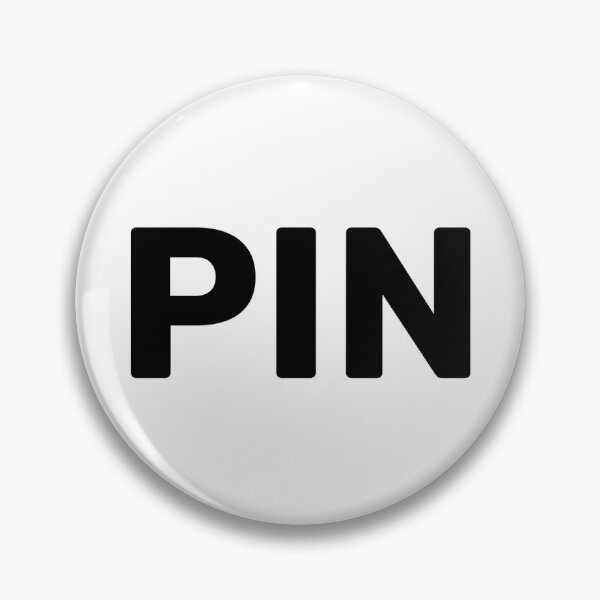 Item preview, Pin that says pin designed and sold by Thing Things.