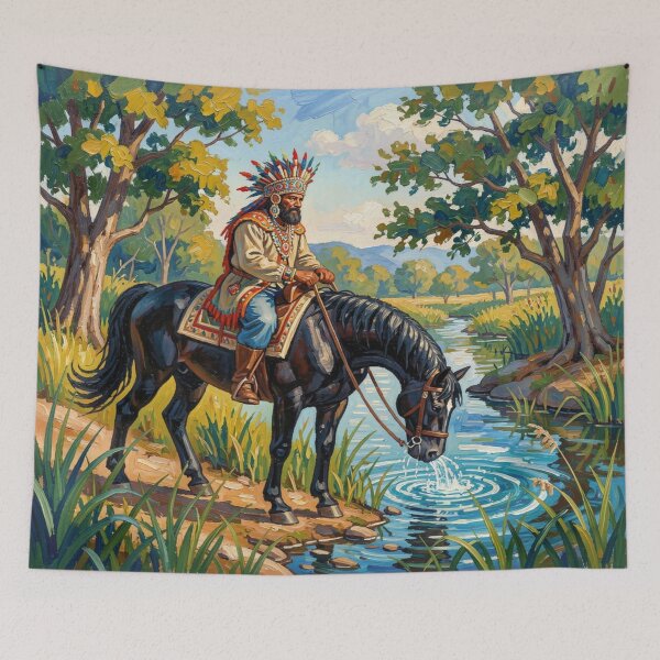Item preview, Spirit and Cosmic Rider – Between Earthlight and Universe Dreams designed and sold by FotoworldEdel.