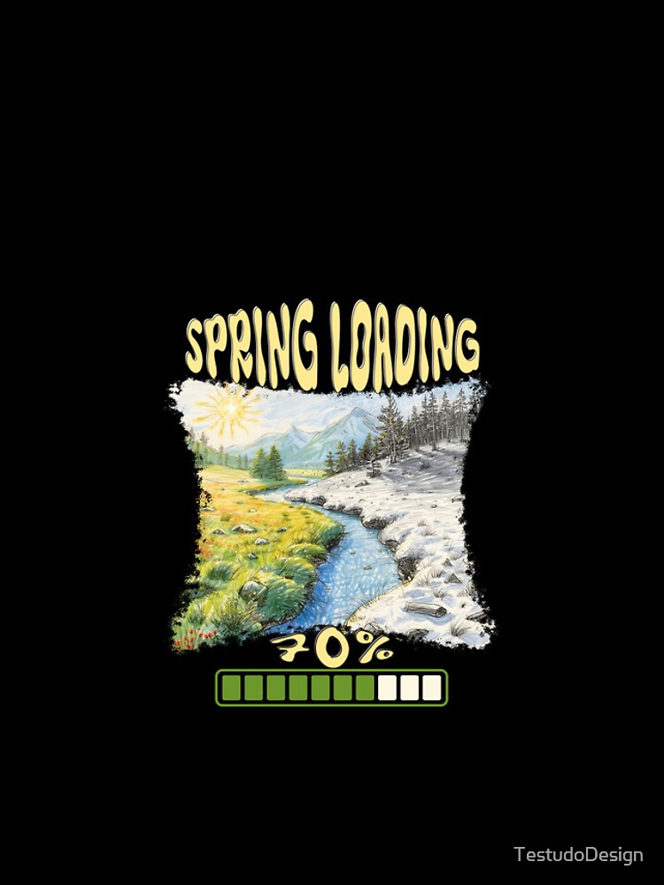 Thumbnail 4 of 4, iPhone Case, Spring Loading 70% – Winter to Spring Transition Nature Design designed and sold by TestudoDesign.